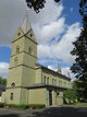 Die aus Westönner Grünsandstein von 1819-1823 erbaute St.-Cäcilia-Kirche.