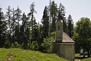 Sehr idyllisch liegt die Nußlberg-Kapelle.