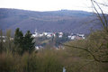 Blick auf den Arnsberger Wald und die Altstadt in Arnsberg